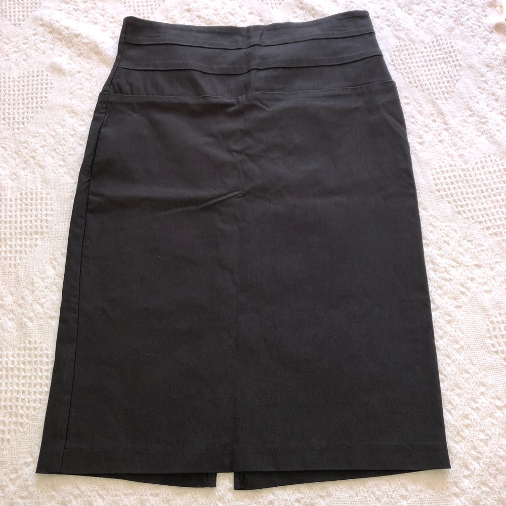 LAST CHANCE! ABN dark gray pencil skirt, size 8